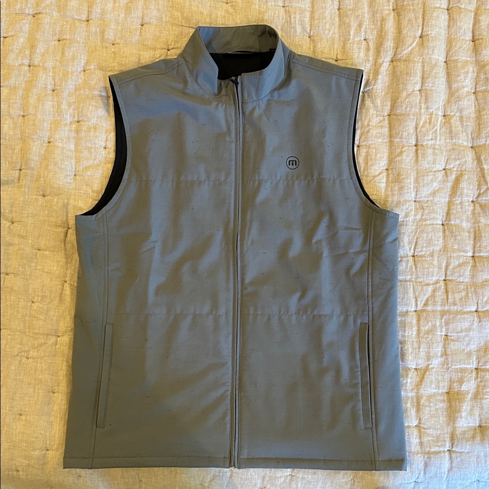 Travis Mathew Gray Golf Vest
